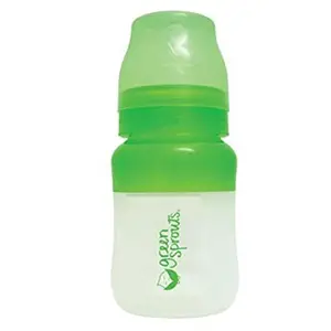 I-Play I Play Green Sprouts Bottle Silicone 6 Oz