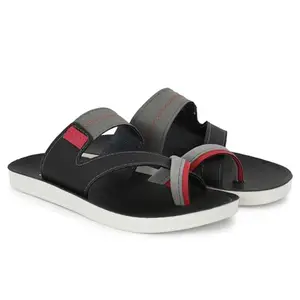 Birde Rexine Men Black Slippers- BRD-695_4