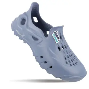 WALKAROO Superclogs for Men's |Stylis|Durable & Comfortable |Perfect Casual Outfit|WC8728 Cool Grey