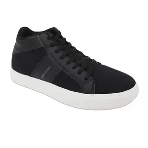Bourge Men's Titlis16 Casual Shoes,Full Black, 07