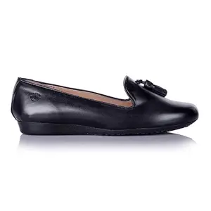 La Marca Beneveneto Loafer| Casual Footwear|Casual Look |Genuine Leather ||Loafers for Women -Durable TPR Out Sole |Cushioned Ortholite Footbed