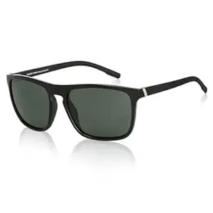 VINCENT CHASE EYEWEAR By Lenskart | Full Rim Square Stylish Sunglasses | Polarized and UV Protected | For Men and Women | Large | VC S13981