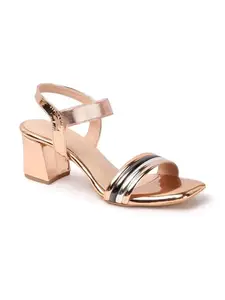iconics Women Sandal,Rose Gold,UK-6