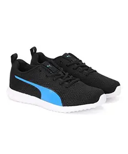 Puma Womens Dwane WN's Black-Indigo Bunting Running Shoe - 4 UK (19402901)