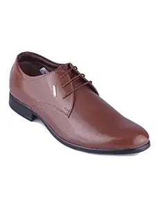 Red Chief Formal Derby Shoes for Men Brown