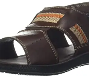 Bata Footin Men Sandal Size UK9, Color Brown (8614147)