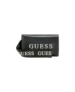 Guess Women's Black Solid Wallet| Ladies Purse Handbags | Gift For Ladies