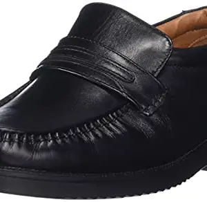 Bata Men's Slip-on Formal Shoes - Black (7 UK) (8546810)