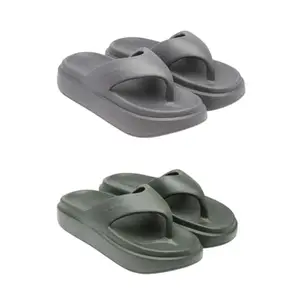 SPORTER Extra Soft Classic Casual wear with Ultra Soft Flexibility Technology Heels for Women's/Girl's(6110+6111) Multicolor