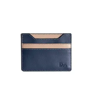 DailyObjects Slim Skinny Fit Card Wallet for Men and Women | Durable Vegan PU Leather | Credit/Debit Card Holder | 3 Slots for Cash, Card & IDs | Stylish Pocket Purse | Money Organiser