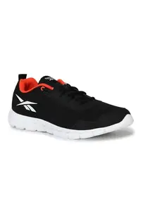 Reebok Men Synthetic/Textile Inspire 2.0 M Running Shoes Black/White/Pump Orange UK-8