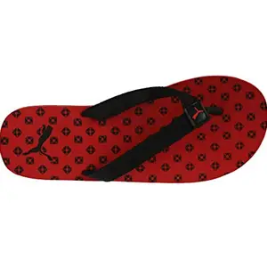 PUMA Unisex Epic Toss PS IDP Ribbon Red Black Flip-Flop-12 Kids UK (36833103)