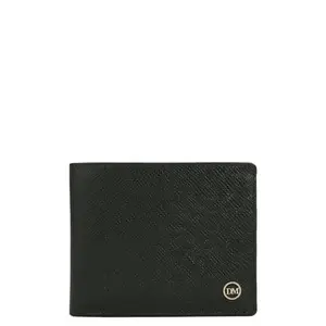 Da Milano Genuine Leather Green Bifold Men Wallet with Multicard Slot (10666)