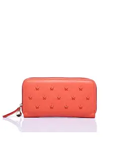 Caprese womens STAR W Medium CORAL Wallet