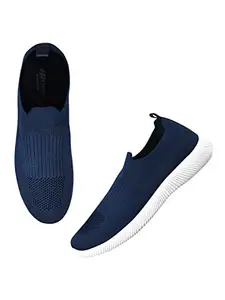 TRYME Comfortable Fashionable Stylish Casual Sports Shoes for Womens and Girls Navy