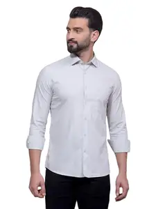 Crimsoune Club Men's Grey Modal Shirt (4XL)