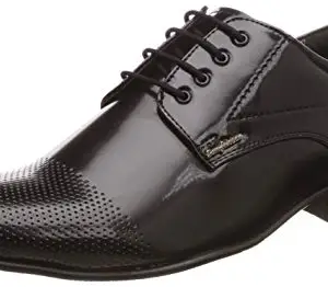 San Frissco Men Black Formal Shoes-10 UK (44 EU) (EC 3614)