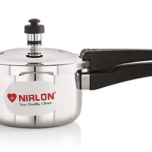NIRLON Triply Stainless Steel Outer Lid Pressure Cooker/Compatible