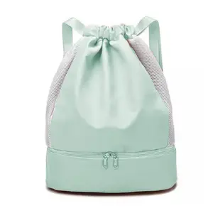 Waterproof Travel Backpack Swim Bag | Sports | Fashionable | Modern | Multicolour (Pistachio)