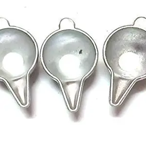 MyNaksha Aluminium Sanku/Paladai/Bondla for Born Babies/Feeding Sangun - Pack of - 3