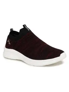 ABROS Men Vespa-N ASSG0112N Mesh Sport Shoes_Black/Maroon_10UK