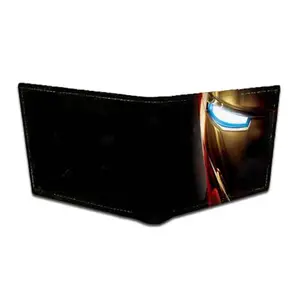 FASHION DUET Fashionduet Canvas Wallet for Men,Boys.6 Card Holder Wallet Black,Genuine Leather Stylish bi-fold Canvas Printed Designer Wallet