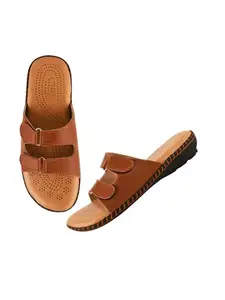 Selfiee Doctor Slippers for Women Orthopedic Diabetic Non Slip Lightweight Comfortable Extra-Soft Slippers for Girls & Women