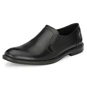 Burwood Men BWD 50 Black Leather Formal Shoes-9 UK/India (43 EU) (BW
