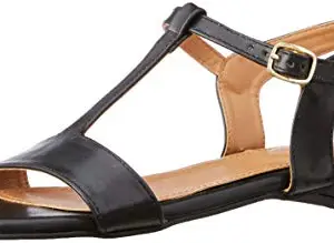 20Dresses Women's FL0173 Black Fashion Sandals - (FL400173)