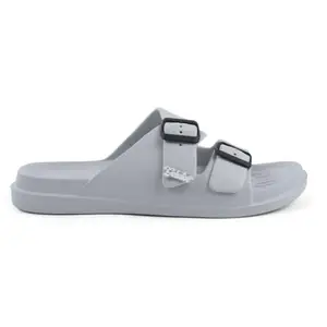 SOLETHREADS WAFFLE Men Slides|Waterproof|Comfortable|Lightweight|Super flexible|Skin friendly|Stylish Sandal|Indoor Outdoor Sandal| Flip Flops|Slip-on Slippers|CREAM GLAZE|UK 8