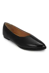 Allen Solly Women Black Casual Ballerinas