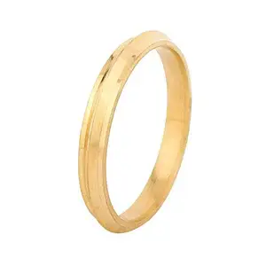 Memoir Pure Brass 5mm 21 Gms Men Kada Bangle women jewellery (KDMI5524-B) (2.8)