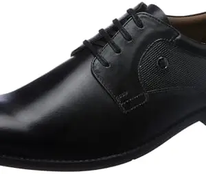 Louis Philippe Mens LPSCSMULS00354 Black Formal Derby Shoes - 45 EU (LPSCSMULS00354)