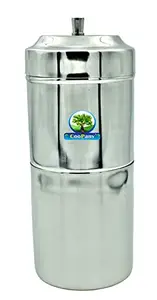CHILLATAI CHILLATAI® Stainless Steel South Indian Filter Coffee Maker,Filter Coffee Maker 200 ML