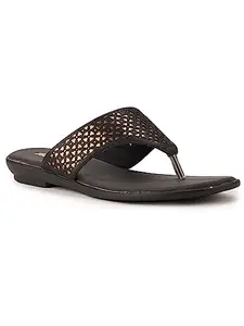 Bata Women's Slip-on Sandal - BLACK (7 UK) (5716438)