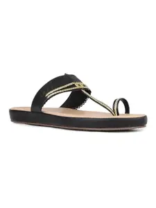 Inc.5 Womens Green Casual Embellished One Flat Sandals