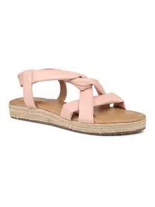 Inc.5 Women Peach Wedge Heels