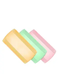 Double-Sided Nit Comb Set, 3 Pack, multicolour, Fine Tooth Lice Treatment