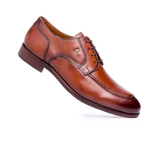 Pierre Cardin PC4019 Leather Formal Shoes for Men_Cognac_44