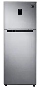 Samsung 363L 2 Star Inverter Frost-Free Convertible 5 In 1 Double Door Refrigerator Appliance (RT39C5532SL/HL,Ez Clean Stee 2023 Model)
