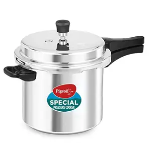 Pigeon by Stovekraft Non-Induction Base Aluminium Outer Lid Pressure Cooker 7.5L