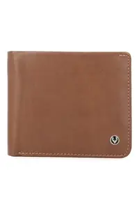 Allen Solly Men Brown Solid Genuine Leather Wallet