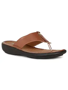 Bata Women's Slip-on Sandal - Brown (5 UK) (6714305)