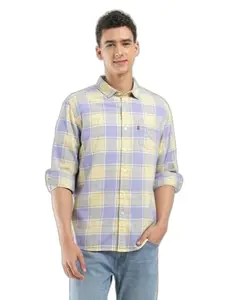 Levi's Men's Slim Fit Shirt (32907-0499_Blue