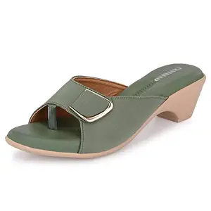 Centrino Green Women Sandal For Mens 6203-8