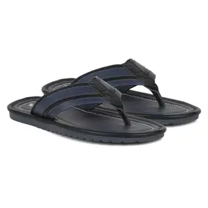 BATA Men's New Glance Blue Slipper-10 Kids