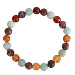 Crystal Karma Cancer Zodiac Bracelet | Natural Crystal Healing Stones for Emotional #Strength, Love & Protection #Astrological Jewelry Gift for Men & Women #Cancer