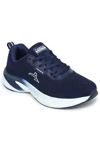 ABROS Mens ASGO2075 FRONX-25 Sports Shoes Navy/White 6 UK