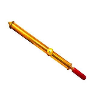 NUTRI STAR NUTRI STAR Nutristar Brass Pressure Water Gun for The Festival of Holi. Premium Water Gun to Play with on Festivals and Other Special Occasions. Length 20 Inches, Colour - Golden.