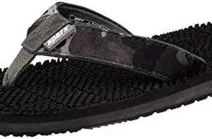 Sparx mens SF2116G Blackgrey Flip-Flop - 10 UK (SF2116GBKGY0010)